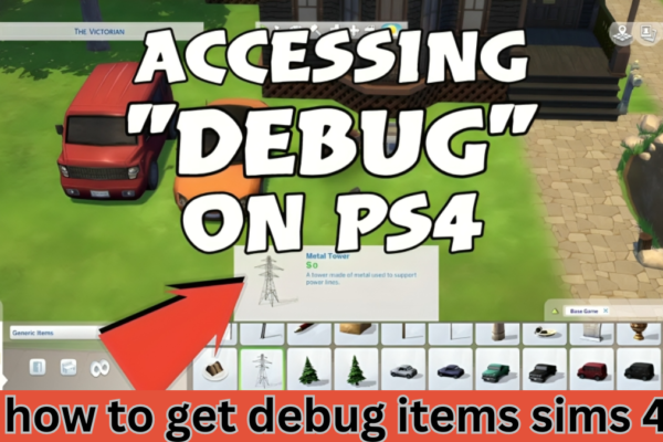 how to get debug items sims 4