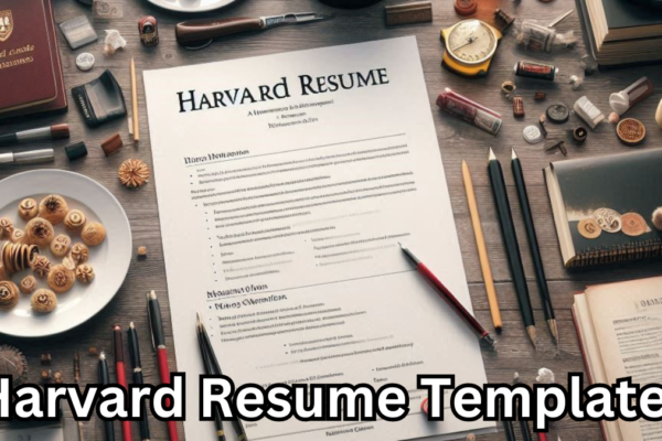 harvard resume template