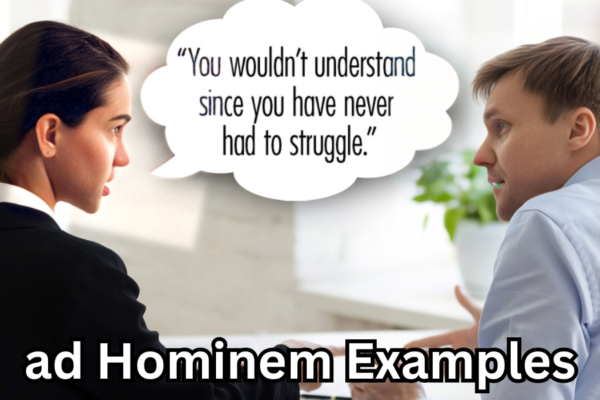 Ad Hominem Examples